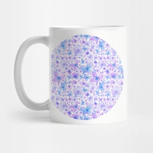 Hydrangea Watercolor Pattern Mug